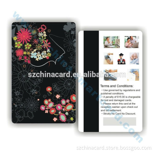 China Factory! Best selling printing plastic credit card size magnetic hotel door lock card